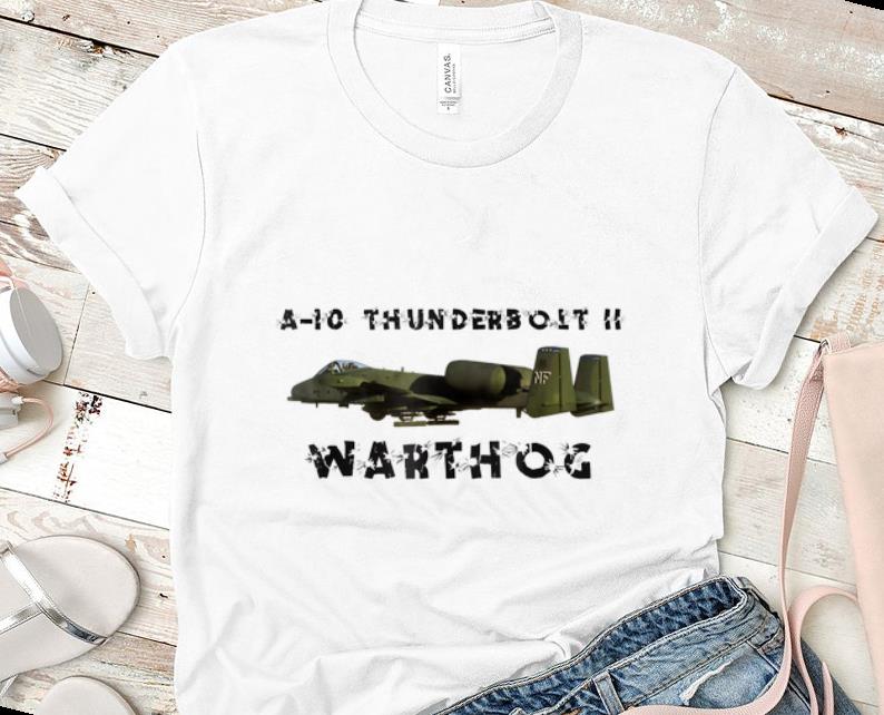 Official A10 Thunderbolt II Warthog shirt