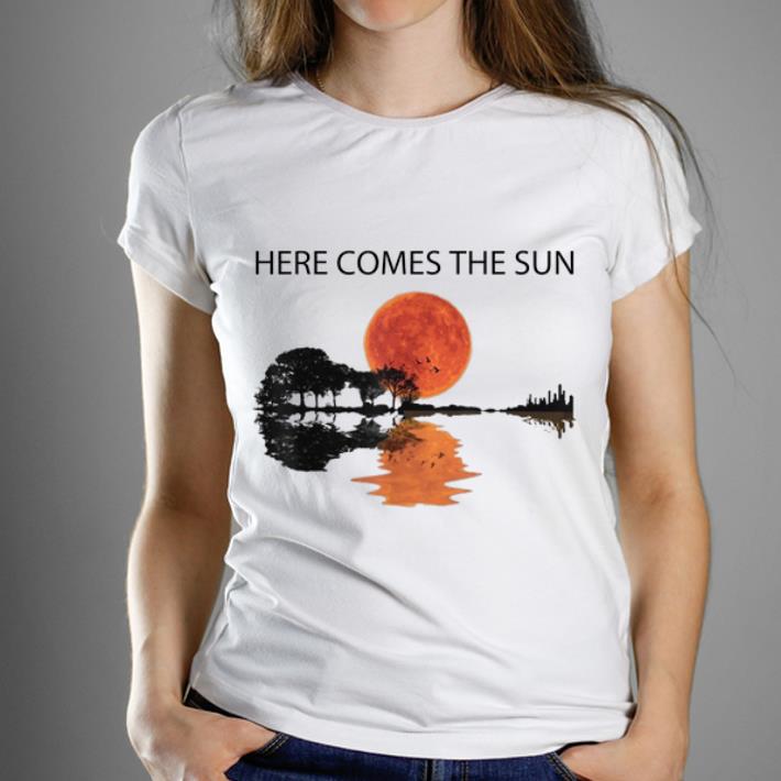 Official Here Comes The Sun Guitar Lake shirt