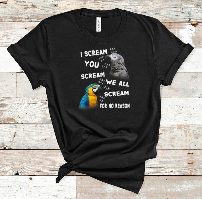 Official I Scream We All Scream For No Reason shirt