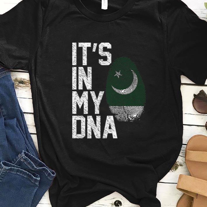 Official It's In My DNA Pakistan Flag shirt
