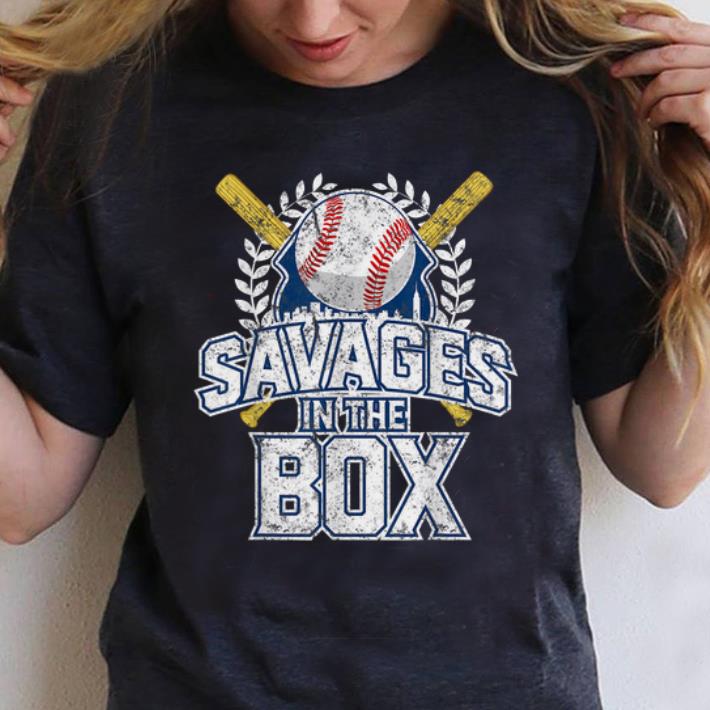 Official Savages In The Box Baseball shirt
