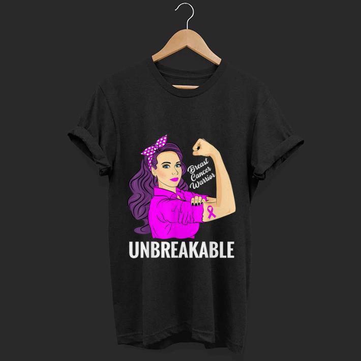 Original Breast Cancer Awareness Warrior Unbreakable Metastatic shirt
