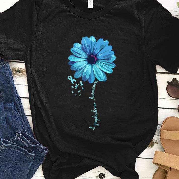 Original Lymphedema Awareness Floral Ribbon shirt