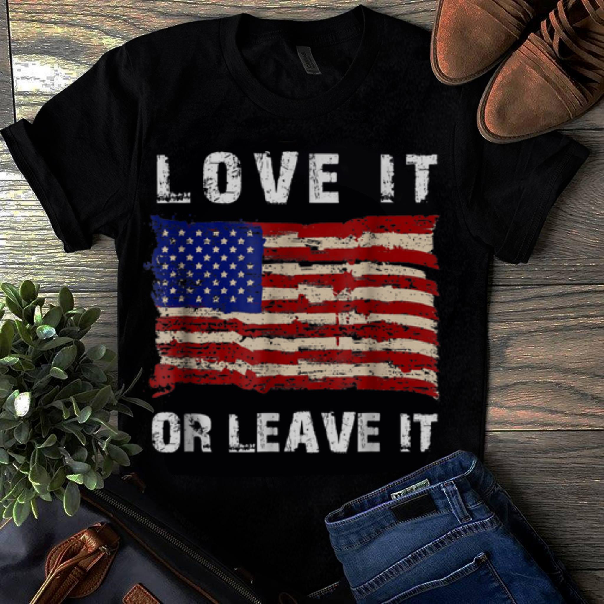  Original Paint Betsy Ross Flag Love It Or Leave It shirt