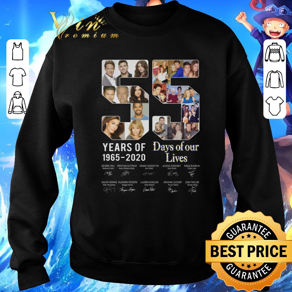 Premium 55 years of Days of Our Lives 1965-2020 signatures shirt 6 Premium 55 years of Days of Our Lives 1965-2020 signatures shirt