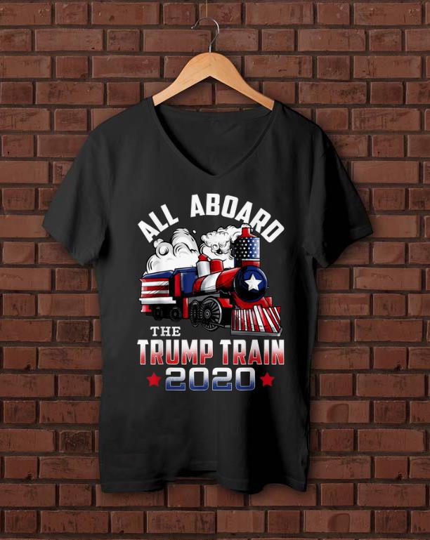 Premium All Board The Trump Train 2020 shirt