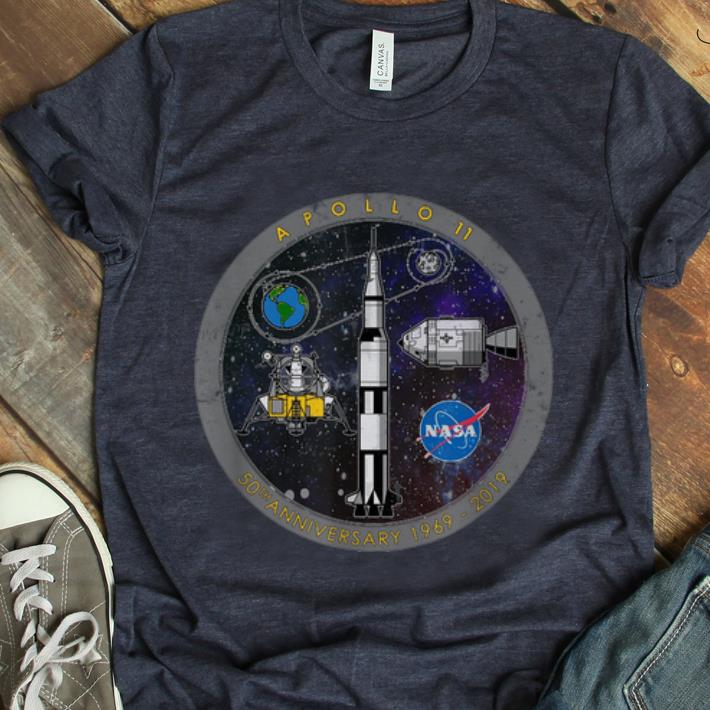  Premium Apollo 11 50 Anniversary 1969 2019 Circle Logo shirt