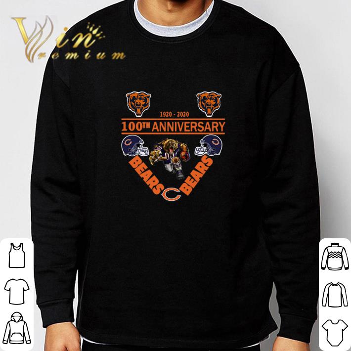 Premium Chicago Bears 1920-2020 100th anniversary shirt
