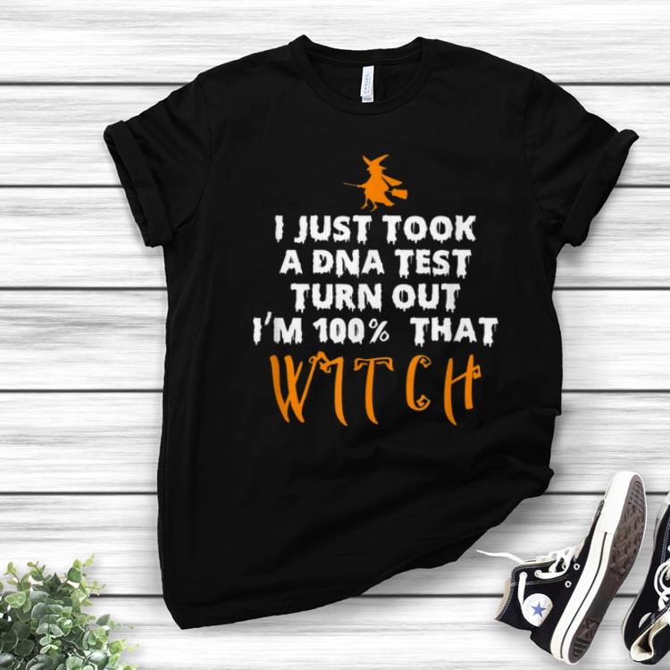 Premium Halloween Funny I'm A 100 Percent That Witch Men Women Gift shirt