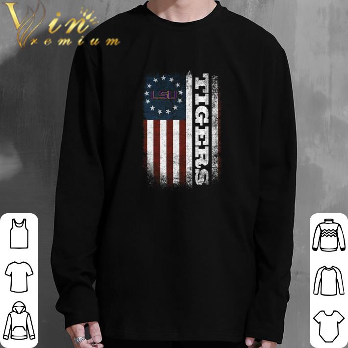 Premium LSU Tigers Betsy Ross flag shirt