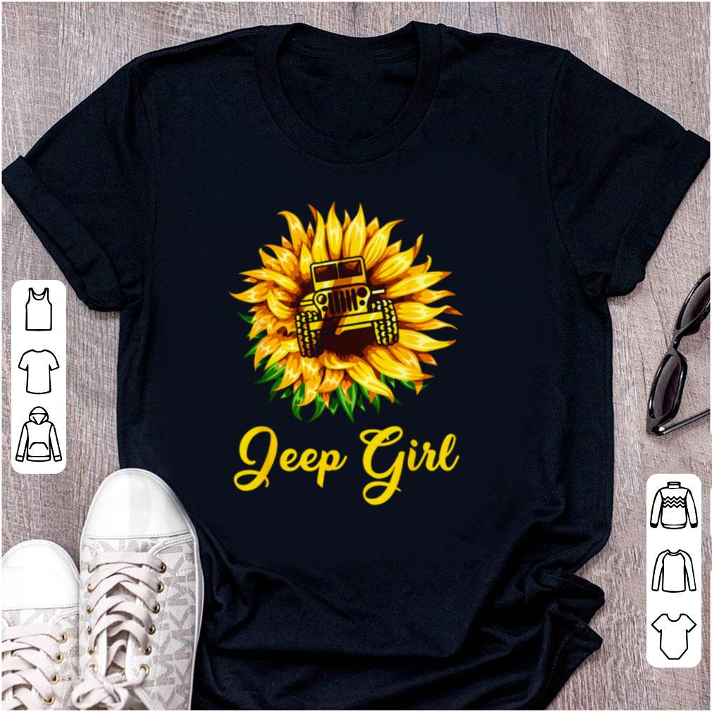 Premium Sunflower Jeep Girl shirt