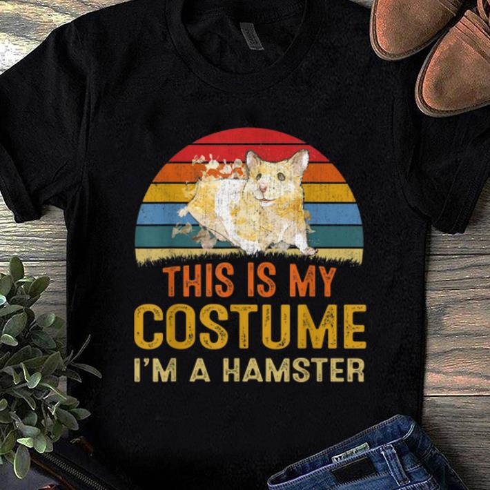 Premium This Is My Costume Hamster Vintage shirt