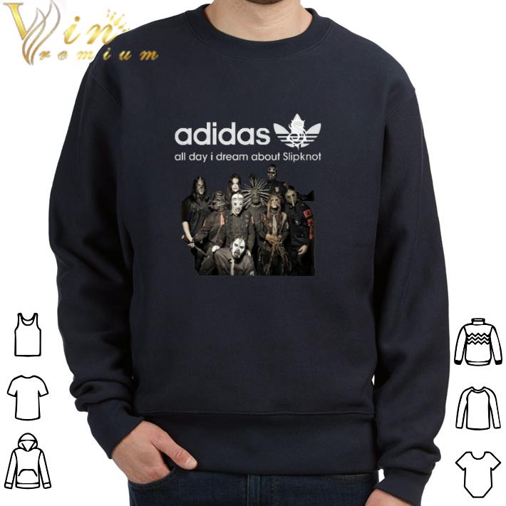 Premium adidas all day i dream about Slipknot shirt 6 Premium adidas all day i dream about Slipknot shirt