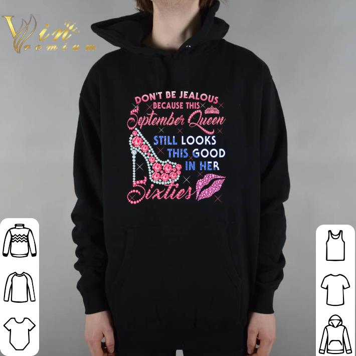 Pretty Don't be jealous because this september queen still looks this good in her sixties shirt
