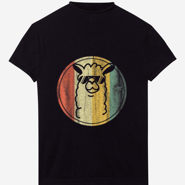 Pretty Vintage kein Prob Lama Alpaka shirt