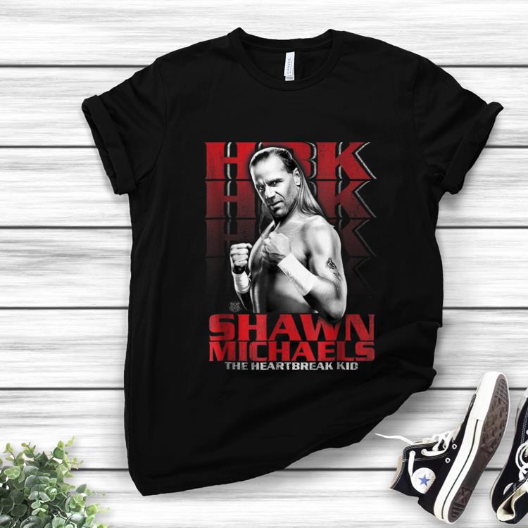 Pretty WWE Shawn Michaels The Heartbreak Kid HBK shirt