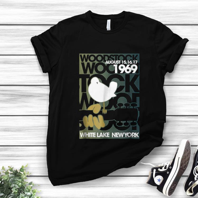 Pretty Woodstock August 1969 White Lake New York shirt