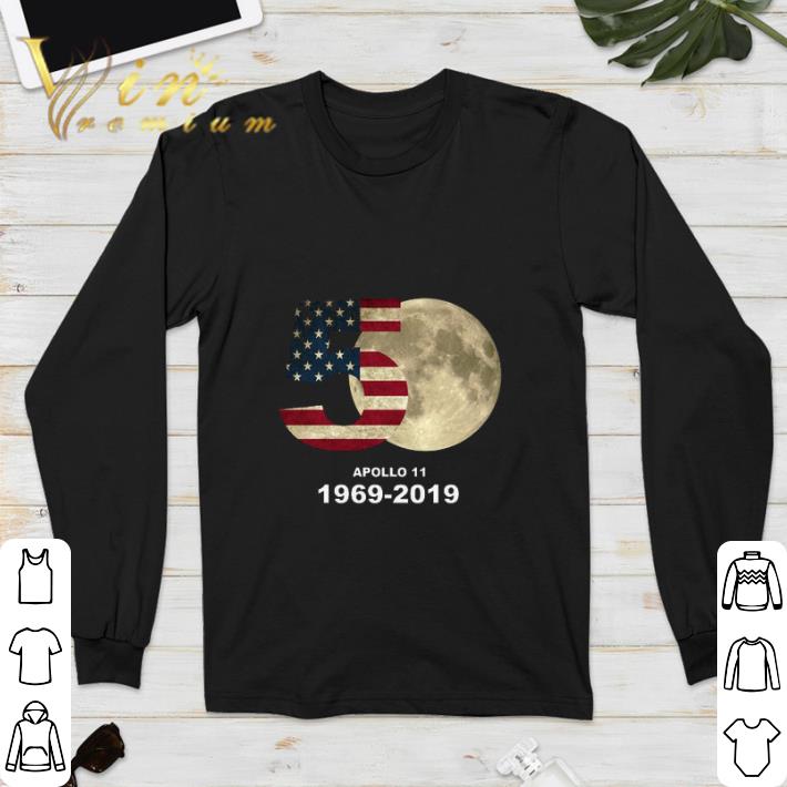 Top 50 Years Apollo 11 1969-2019 shirt