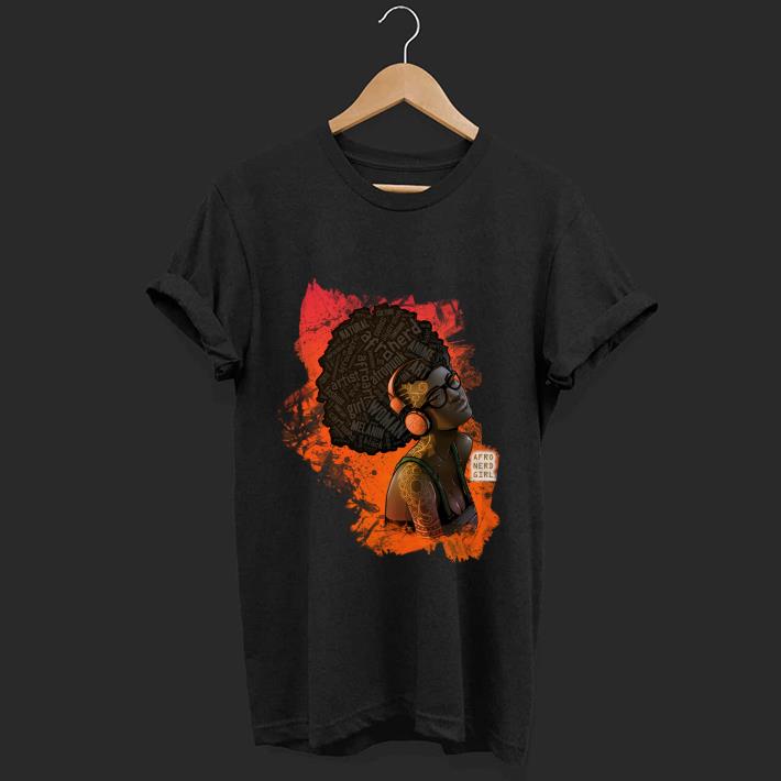 Top Afro Nerd Girl II shirt