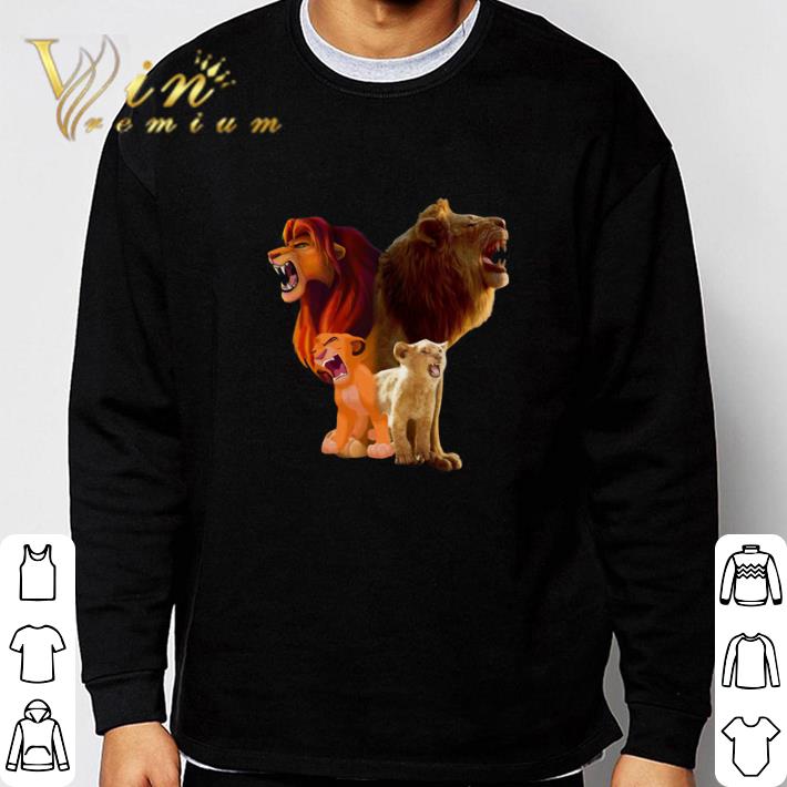 Top Baby Simba and adult Simba The Lion King 2019 shirt 6 Top Baby Simba and adult Simba The Lion King 2019 shirt