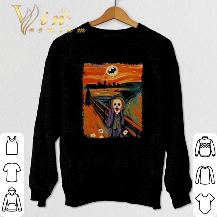 Top Bat-signal Batman Joker Scream Cross Stitch Pattern shirt 6 Top Bat-signal Batman Joker Scream Cross Stitch Pattern shirt
