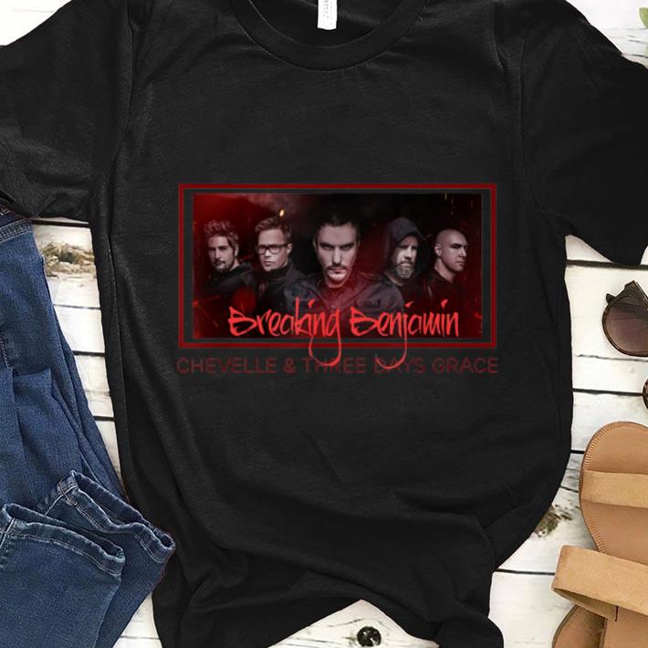 Top Breaking Benjamin Chevelle And Three Days Grace shirt