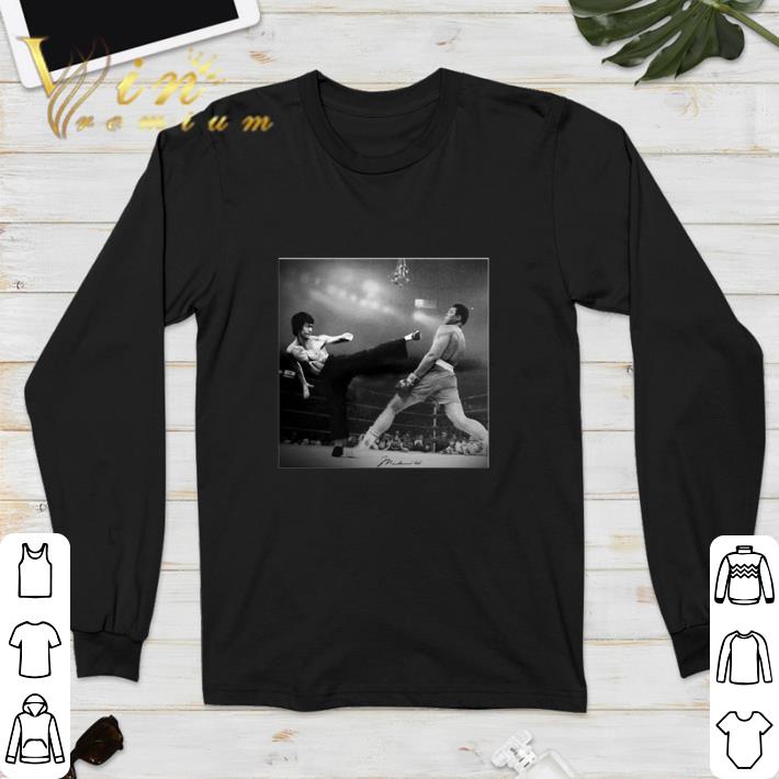 Top Bruce Lee vs Muhammad Ali shirt