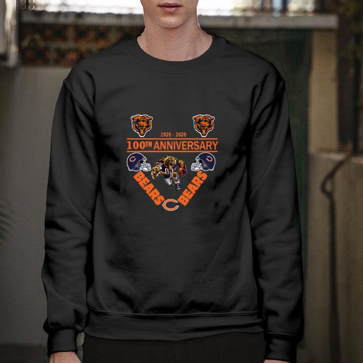 Top Chicago Bears 1920-2020 100th anniversary shirt