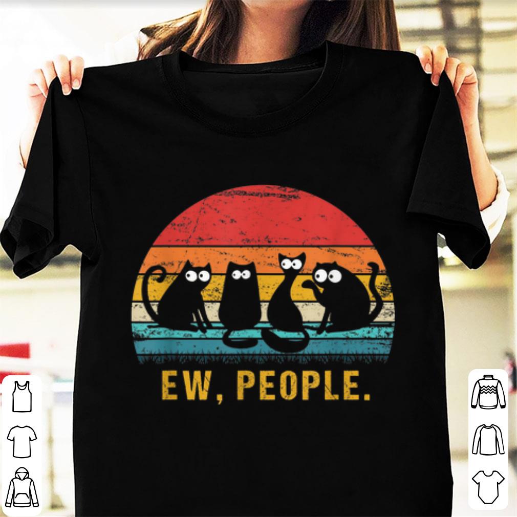 Top Ew People Meowy Cat Vintage shirt