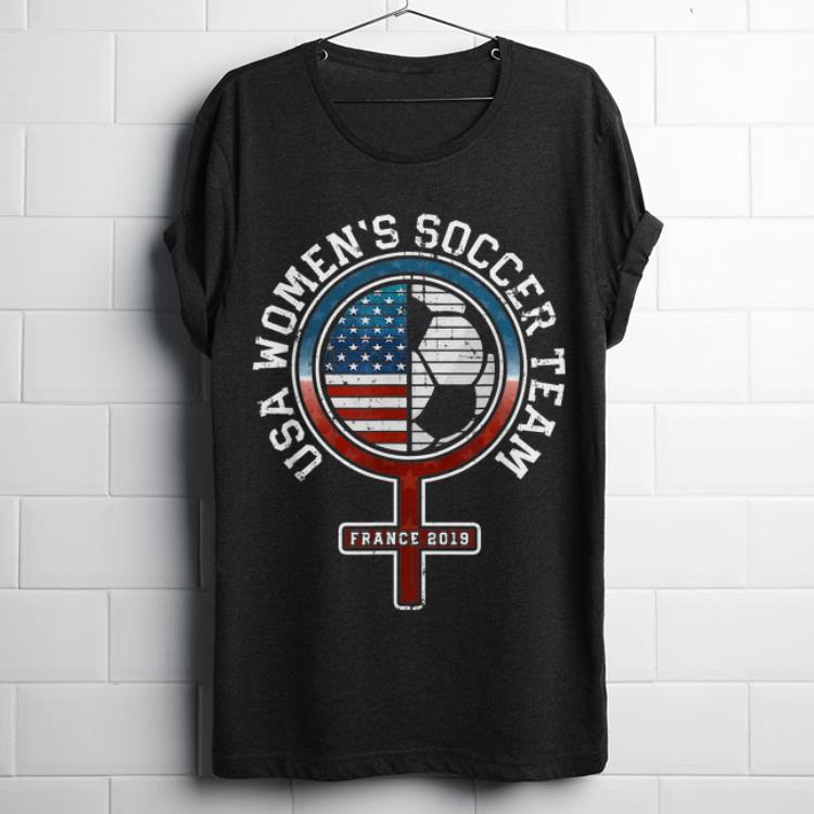  Top Female Symbol USA Women's Soccer Team France in 2019 shirt