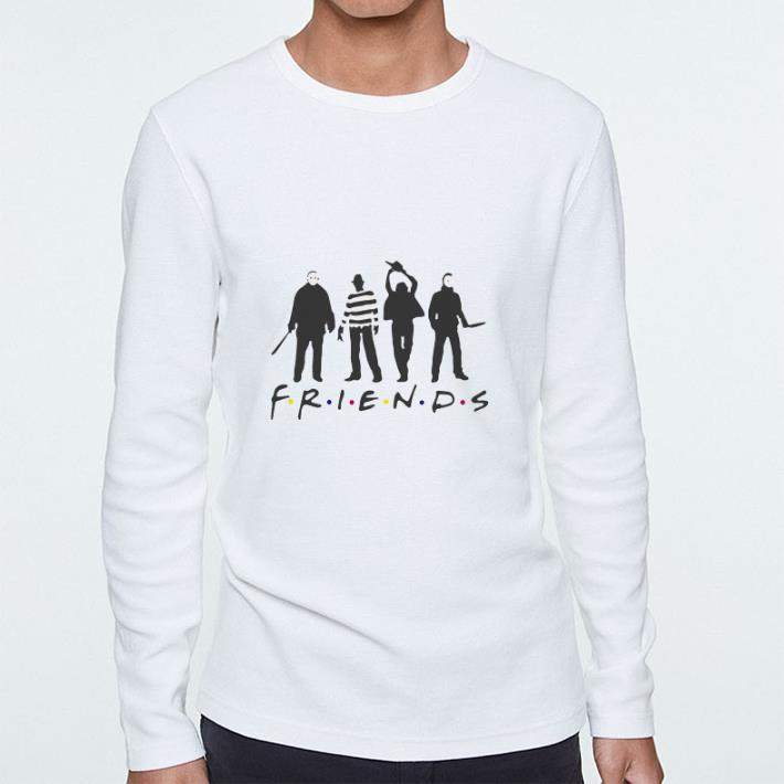 Top Horror movie characters Friends TV show shirt 6 Top Horror movie characters Friends TV show shirt