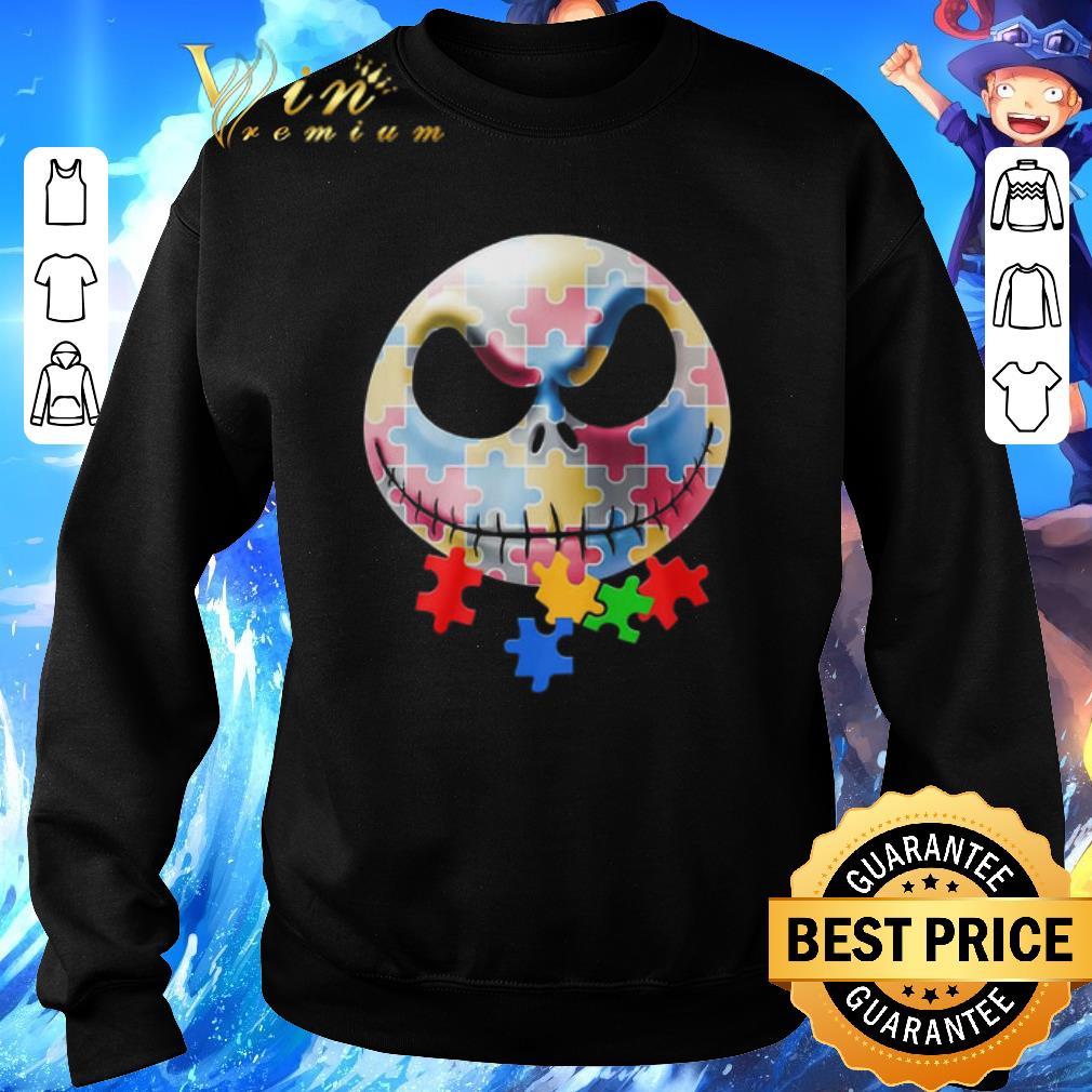 Top Jack Skellington Autism Awareness shirt