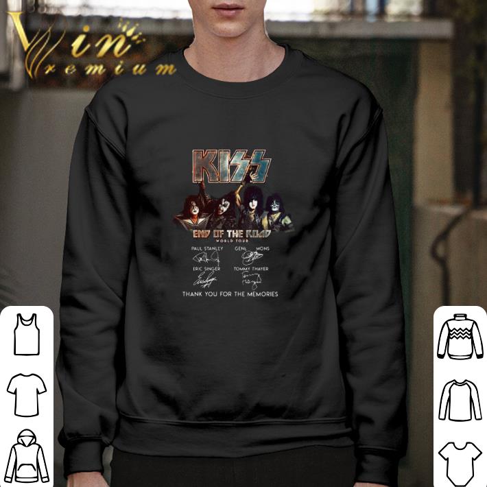 Top Kiss End Of The Road World Tour thank you for the memories shirt 6 Top Kiss End Of The Road World Tour thank you for the memories shirt