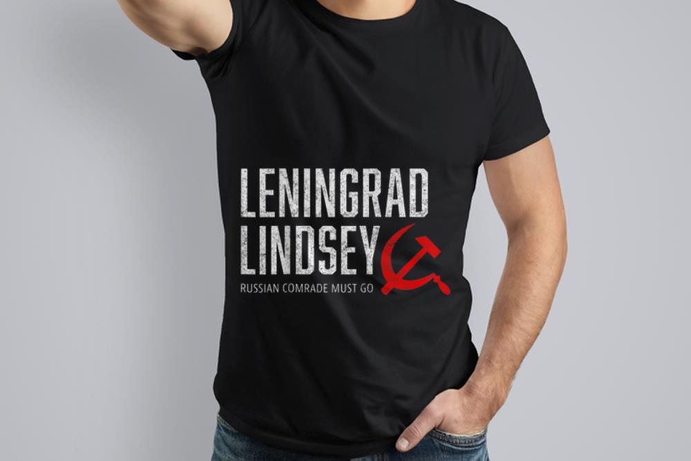  Top Leningard Lindsey Graham Russian Comrade Must Go 2020 Vote shirt