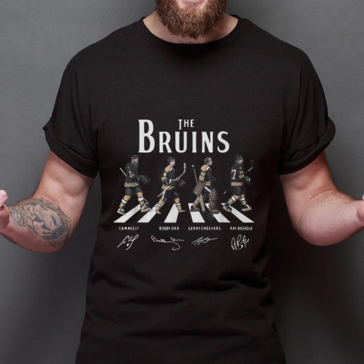 Awesome Abbey Road The Bruins Signature shirt 2 Awesome Abbey Road The Bruins Signature shirt 2