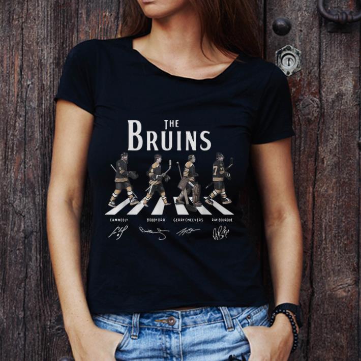 Awesome Abbey Road The Bruins Signature shirt 3 Awesome Abbey Road The Bruins Signature shirt 3