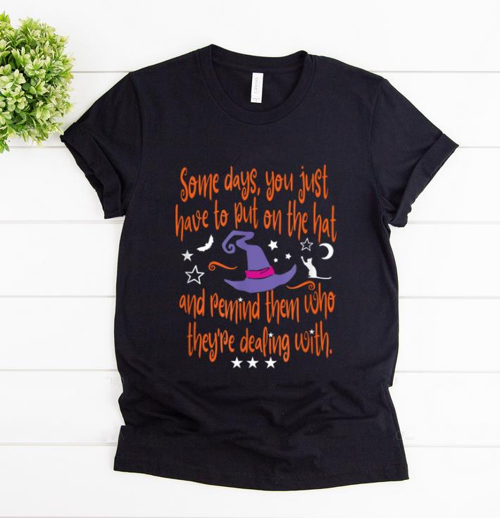 Awesome Halloween - Dealing With Witch shirt