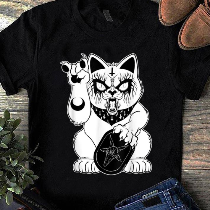 Awesome Heavy Metal Lucky Monster Cat - Cat Lover shirt
