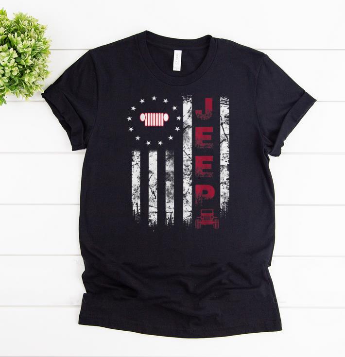 Awesome Jeep America Betsy Ross Flag shirts