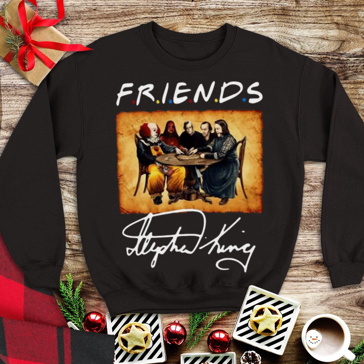 Awesome Stephen King Novel Characters Friends Pennywise shirt