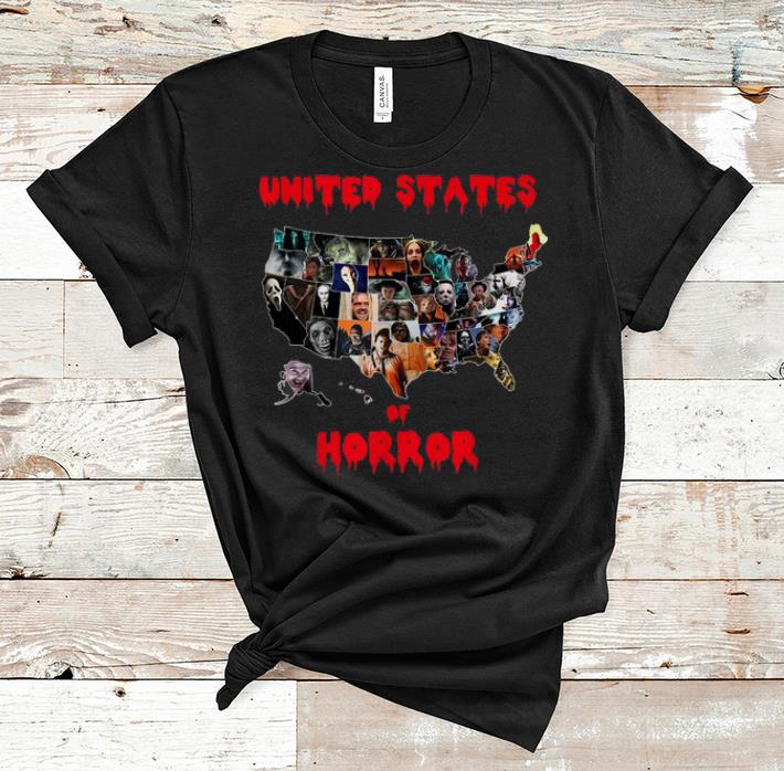 Awesome United States Of Horror Halloween shirt