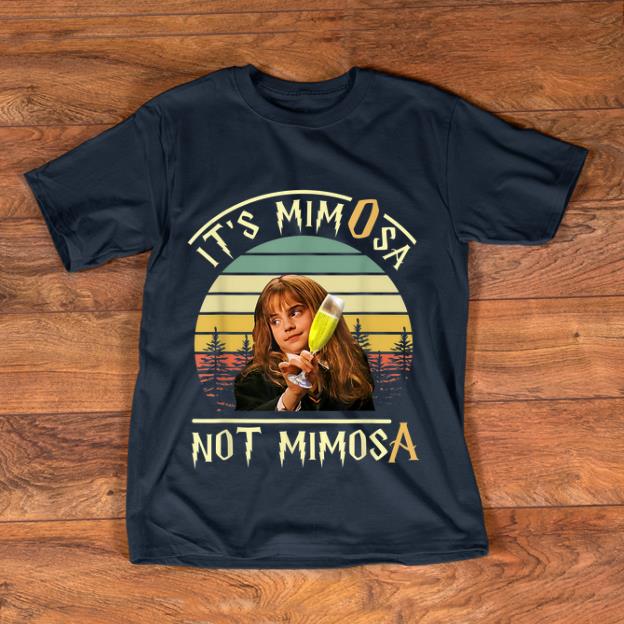 Awesome Vintage It's MimOsa Not MimosA Hermione Harry Potter shirt