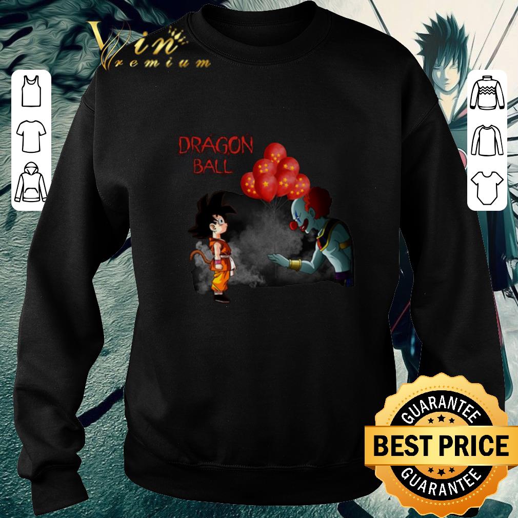 Funny Dragon Ball balloons Son Goku Pennywise shirt