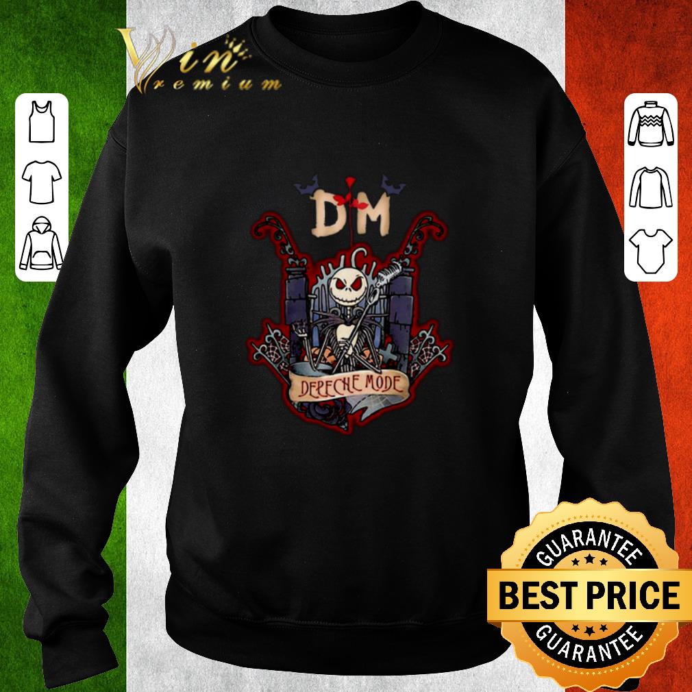 Funny Jack Skellington Depeche Mode shirt
