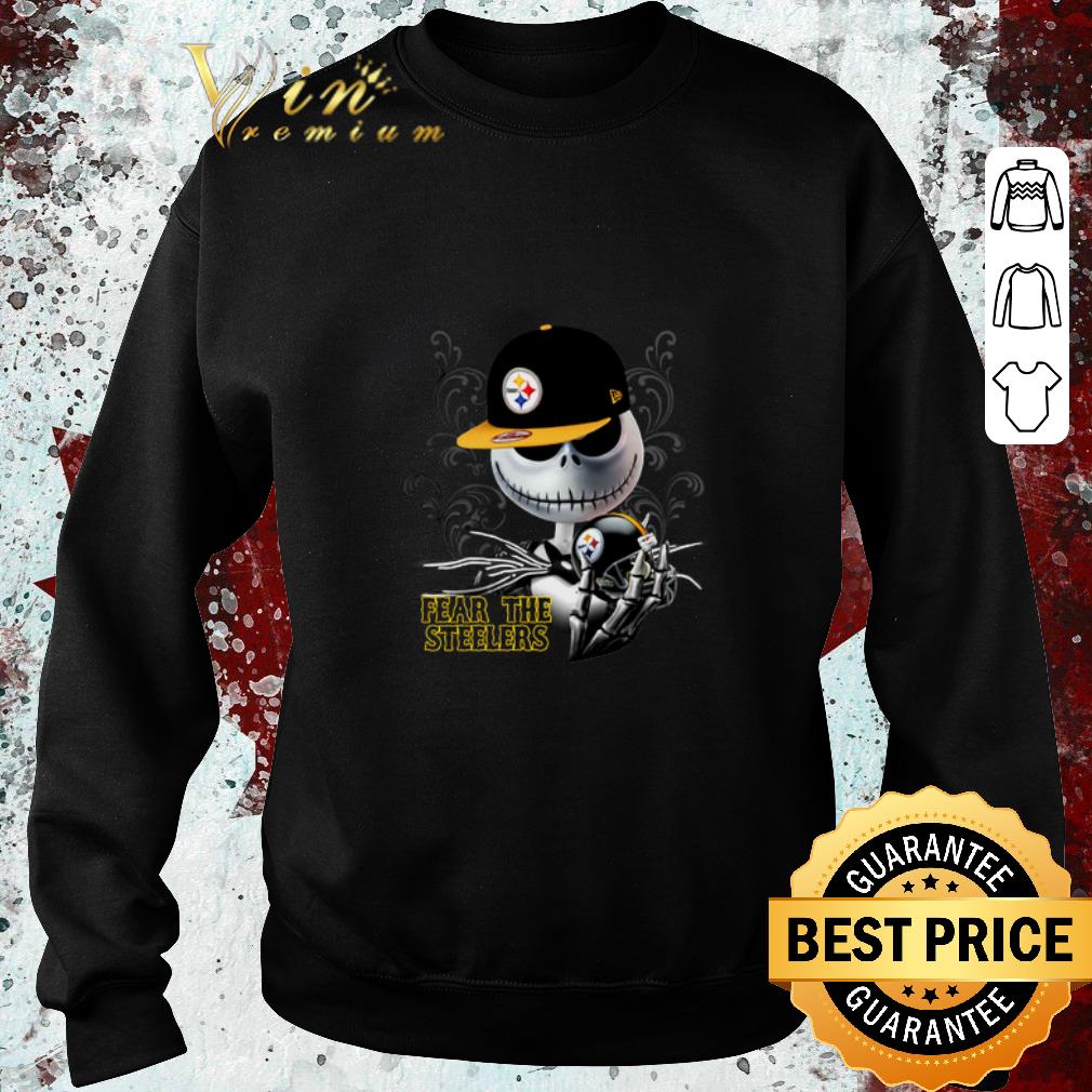 Funny Jack Skellington fear the Pittsburgh Steelers shirt