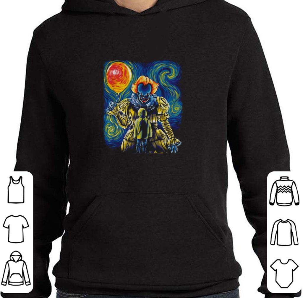 Funny Pennywise Georgie Denbrough Van Gogh shirt 6 Funny Pennywise Georgie Denbrough Van Gogh shirt