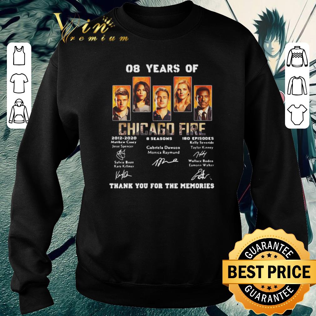 Hot 08 years of Chicago Fire 2012-2020 thank you for the memories shirt 6 Hot 08 years of Chicago Fire 2012-2020 thank you for the memories shirt
