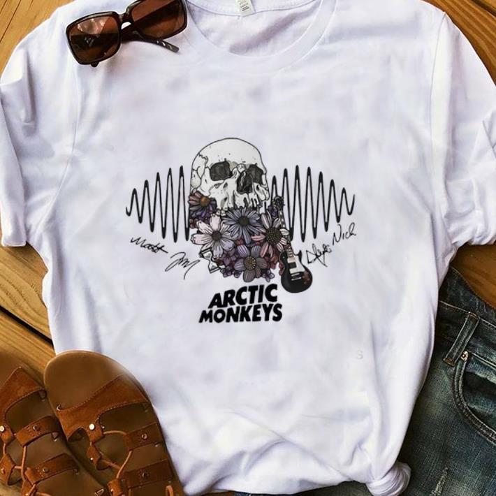 Hot Arctic Monkeys Rock Band Signatures shirt