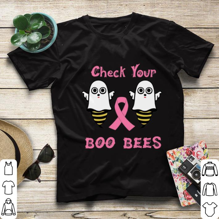 Hot Check your boo bees Breast Cancer shirt 6 Hot Check your boo bees Breast Cancer shirt