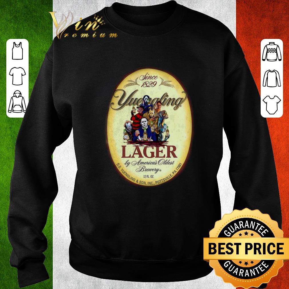 Hot Horror characters Yuengling Lager by America's Oldest Brewery shirt 6 Hot Horror characters Yuengling Lager by America's Oldest Brewery shirt